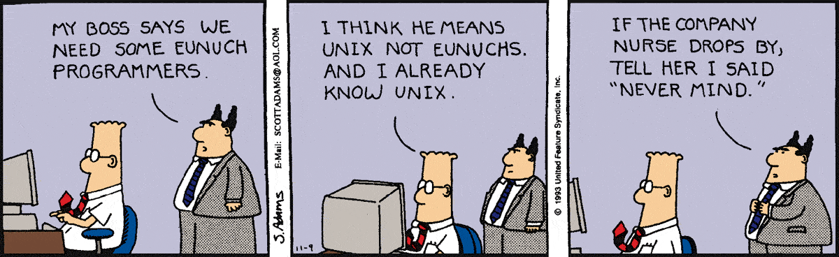 Dilbert Cartoon